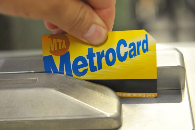 MetroCard no metrô de Nova York