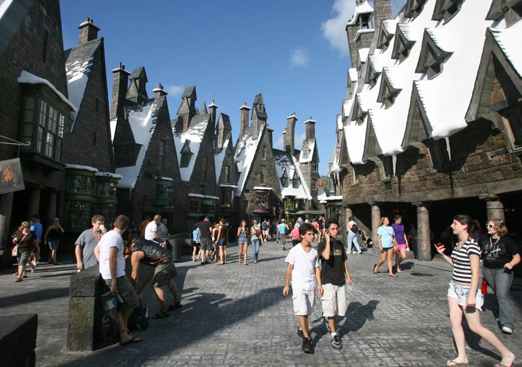 Área do Harry Potter na Island of Adventures