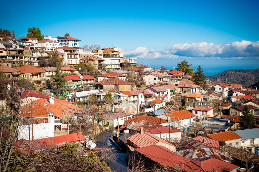 Vista de Nicósia, Chipre