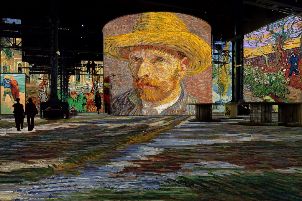 Exposição "Van Gogh, Starry Night" em Paris