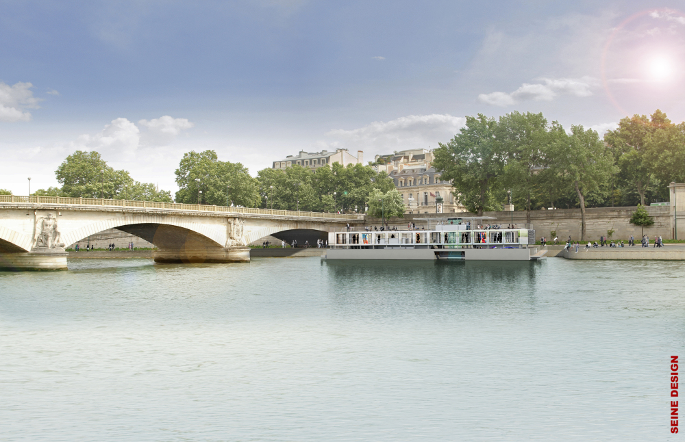 Fluctuart, Rio Sena, Paris, França