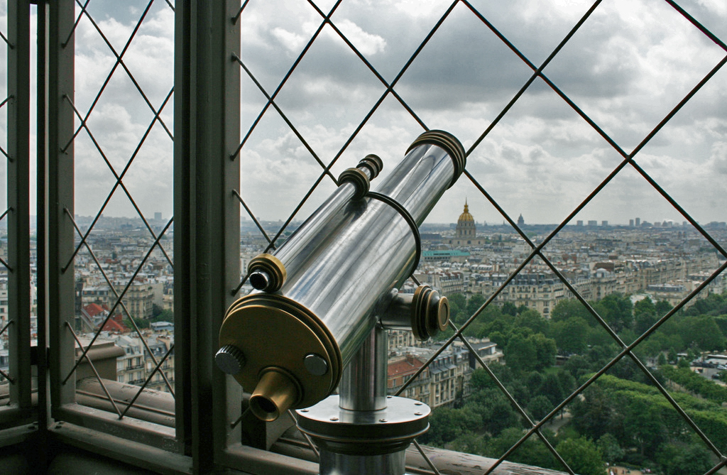 Vista da Torre Eiffel, Paris, França