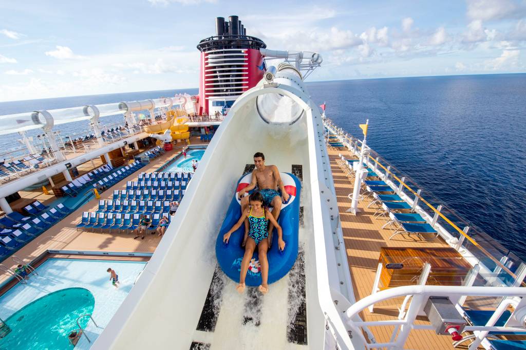 Tobogã no Disney Dream Disney Dream
