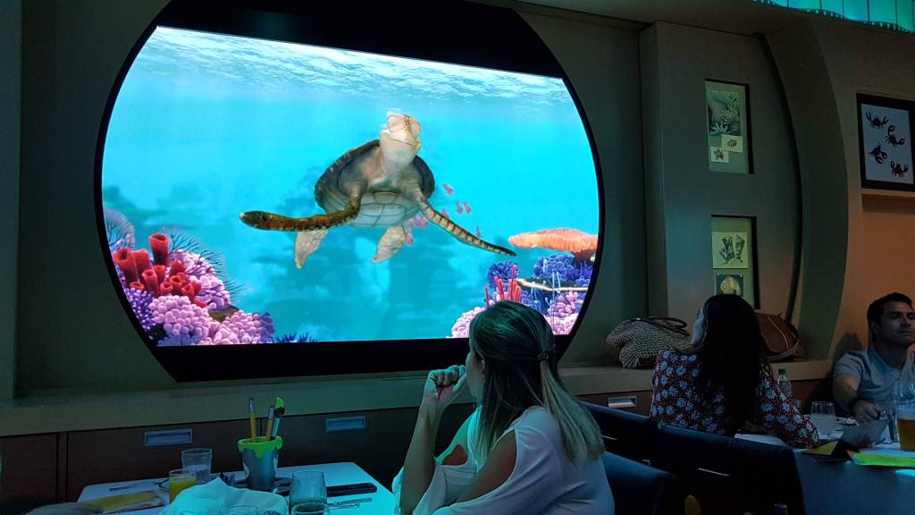 Animator’s Palate, no navio Disney Dream Disney Dream