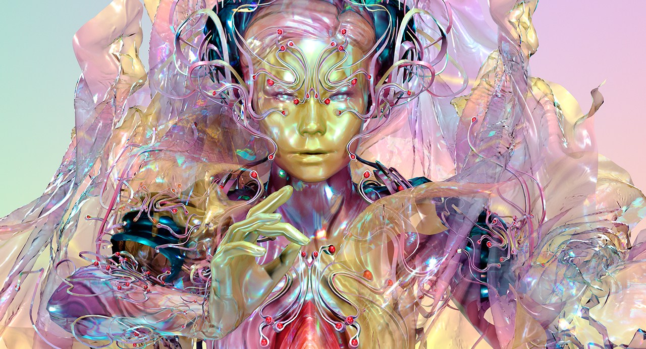 Arte da cantora Björk