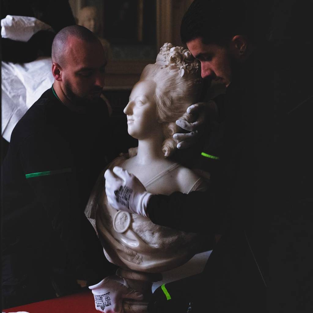 Busto de Maria Antonieta, Palácio de Versalhes, França