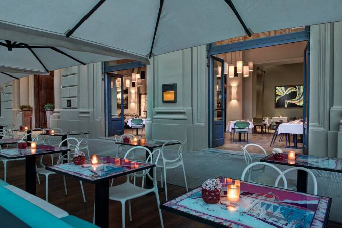 Restaurante Irene, Hotel Savoy, Piazza della Reppublica, Florença, Toscana, Itália