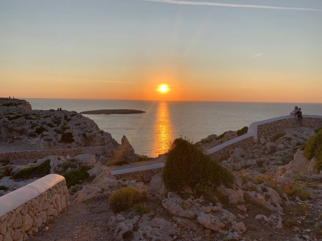 Nenhum filtro é capaz de superar a cor do mar (natural) de Menorca
