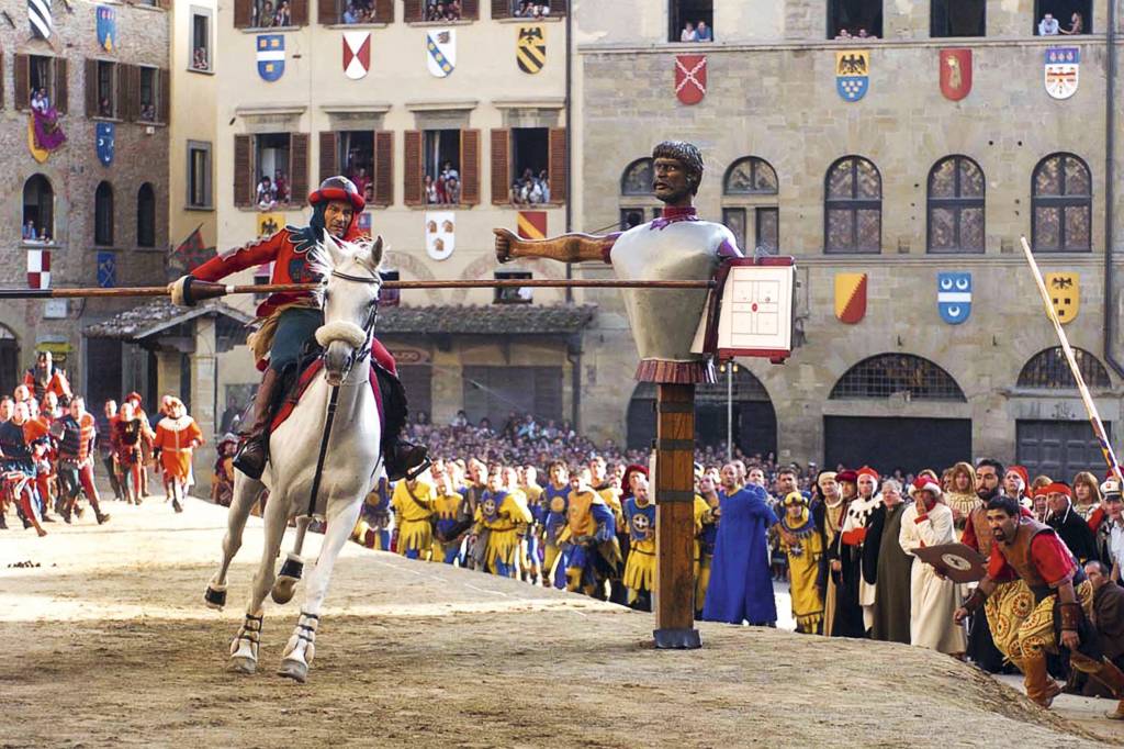 A festa medieval Giostra del Saracino