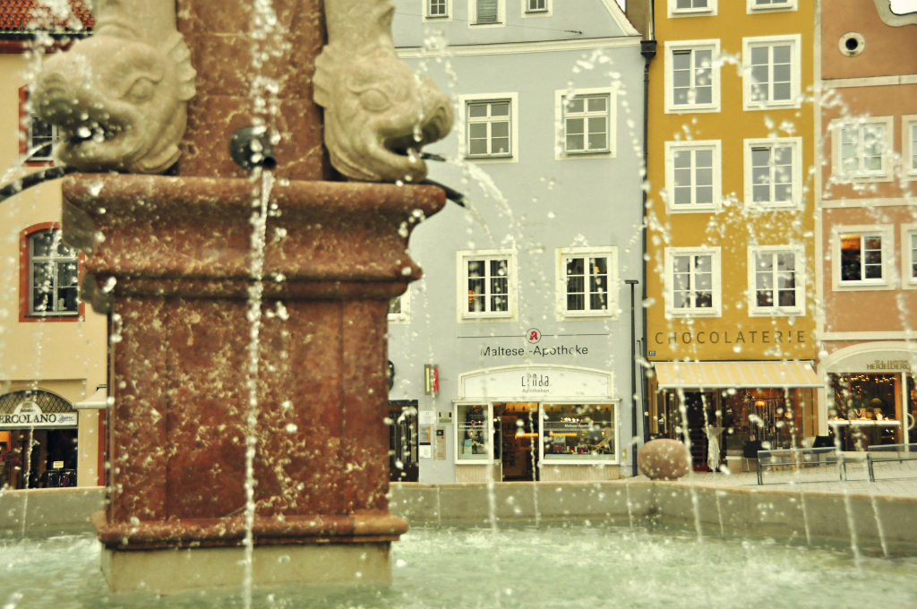 Praça Haupplatz, Landsberg, Alemanhaam Lech