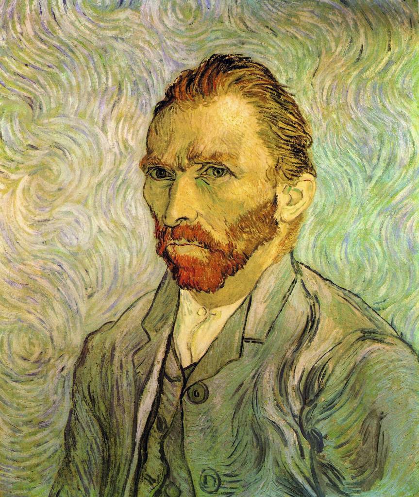 Vincent Van Gogh por ele mesmo. Crédito: