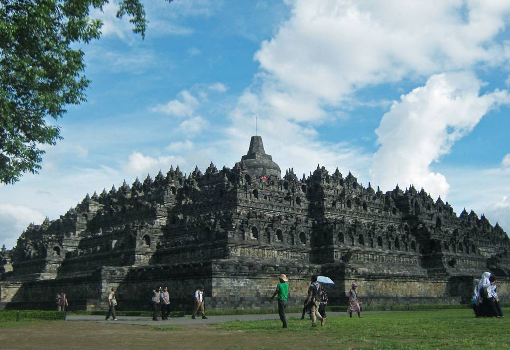 Templo em Borobudur