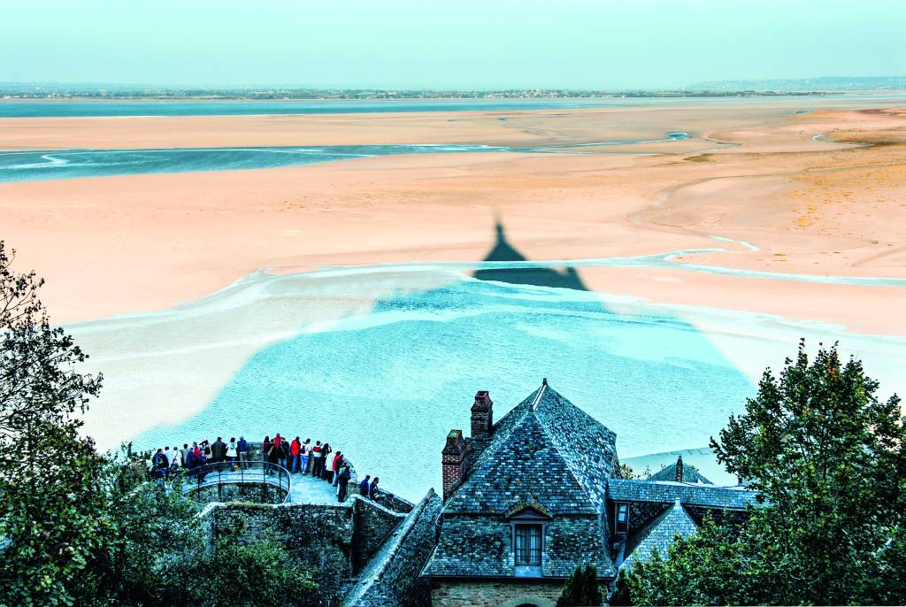 Mont Saint-Michel, Normandia, França Mont Saint-Michel, Normandia, França