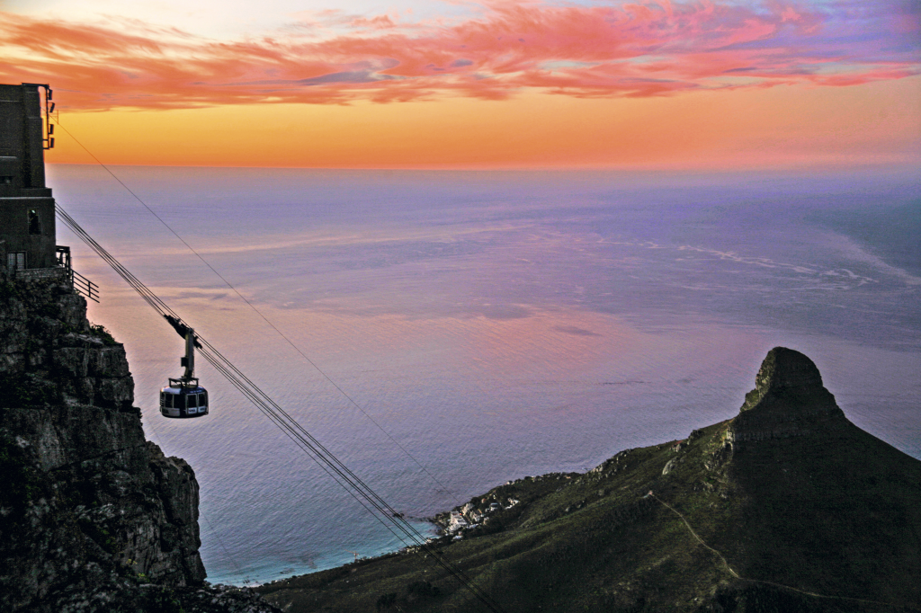 Teleférico de Table Mountain, África do Sul