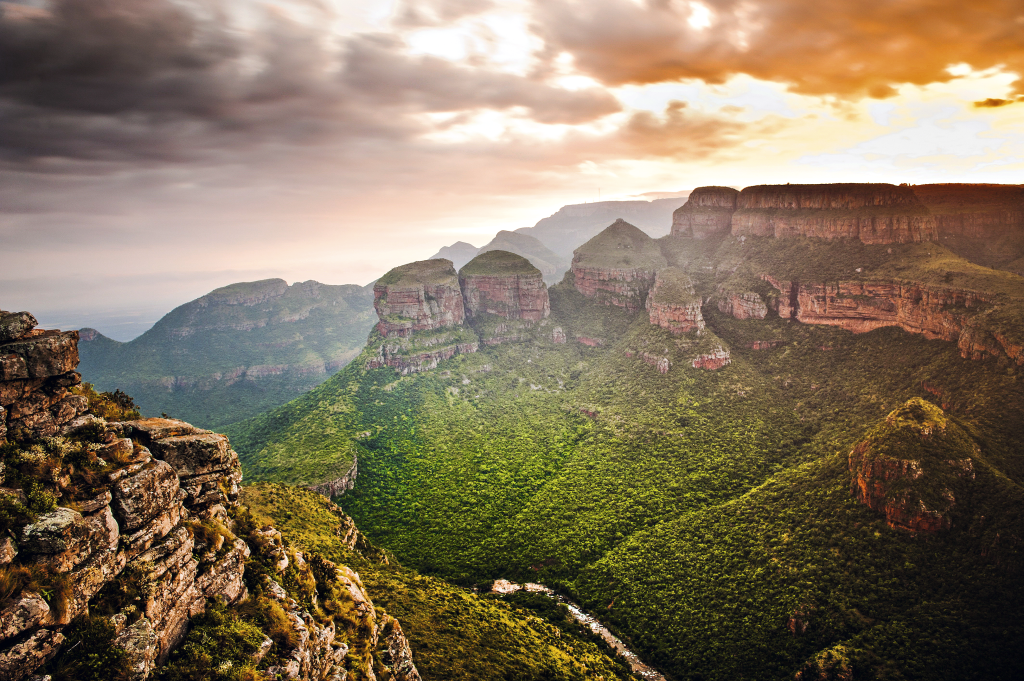 Three Rondavels, África do Sul