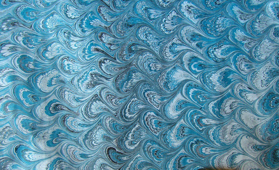 Papel Marmorizado, Florença, Toscana, Itália Papel Marmorizado, Florença, Toscana, Itália