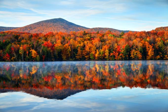 Outono em Vermont, Estados Unidos
