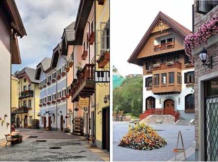 Réplica de Hallstatt em Huizhou, Guangdong, China