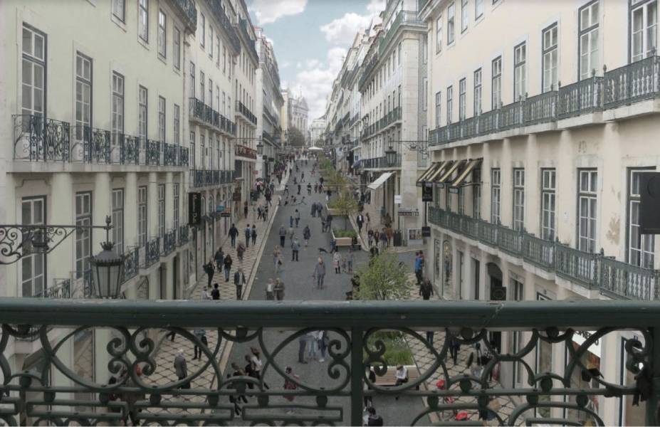 Rua Garrett depois Rua Garrett depois