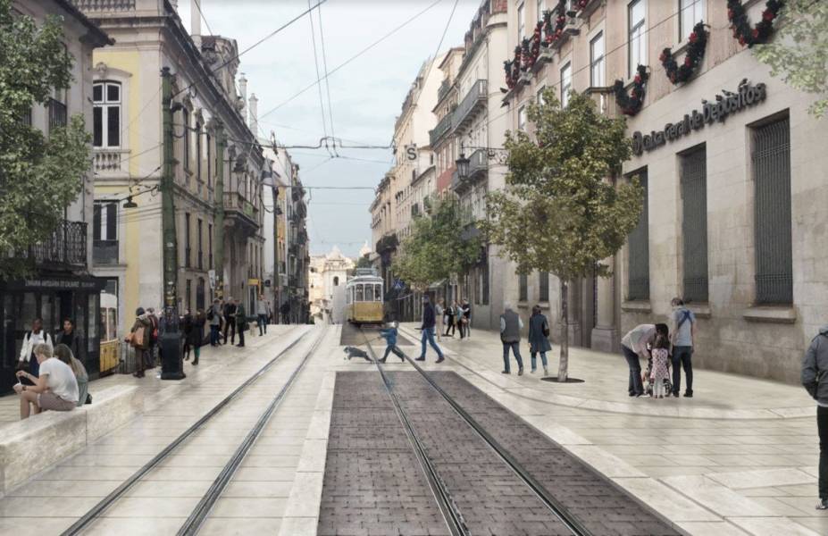 Largo do Caralhiz depois Largo do Caralhiz depois