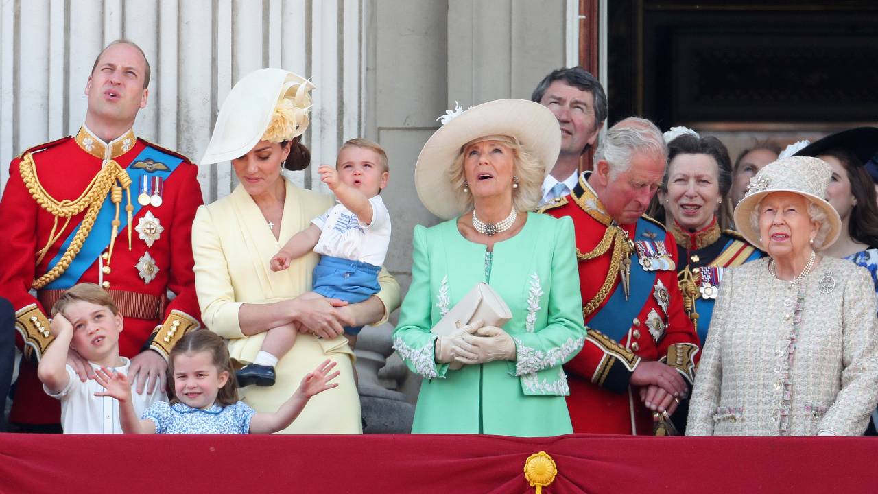 Parte da família real britânica