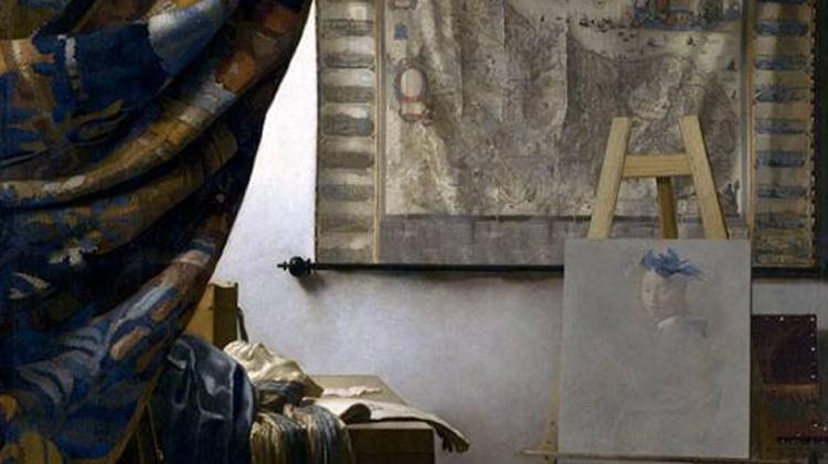 “A arte da pintura”, de Johannes Vermeer