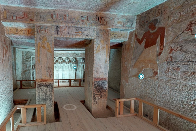 Tumba da Rainha Meresankh III, no Egito