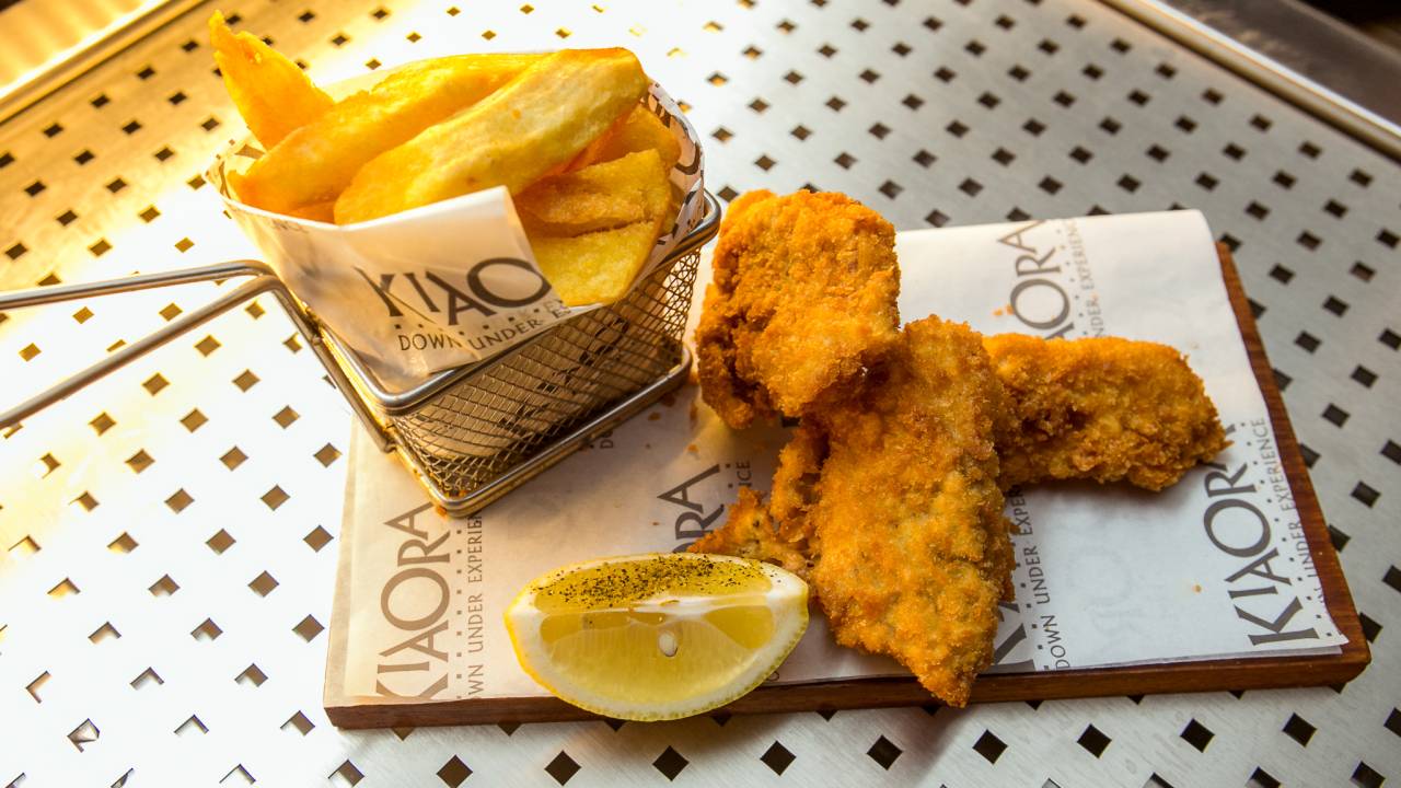 Fish and Chips, restaurante Kia Ora