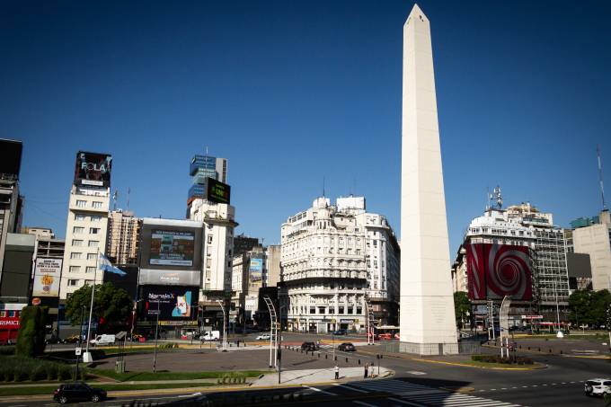 Obelisco em Buenos Aires, Argentina