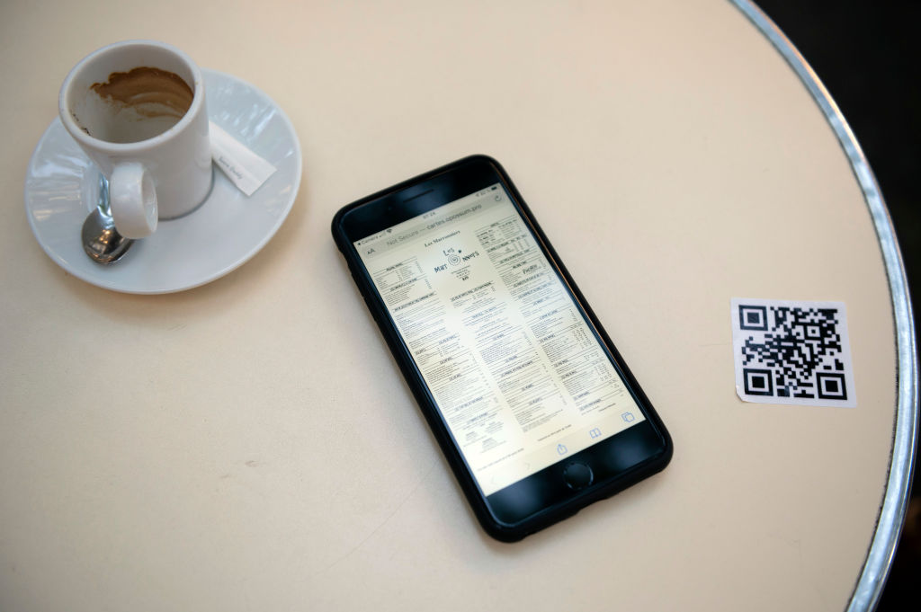 Menu de restaurante QR Code