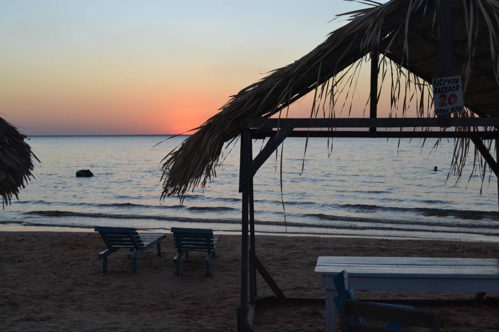 Fim do dia na Praia de Pindobal