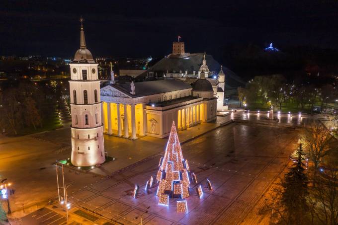 ©Saulius Ziura. Christmas Tree 2020_Vilnius 1.4