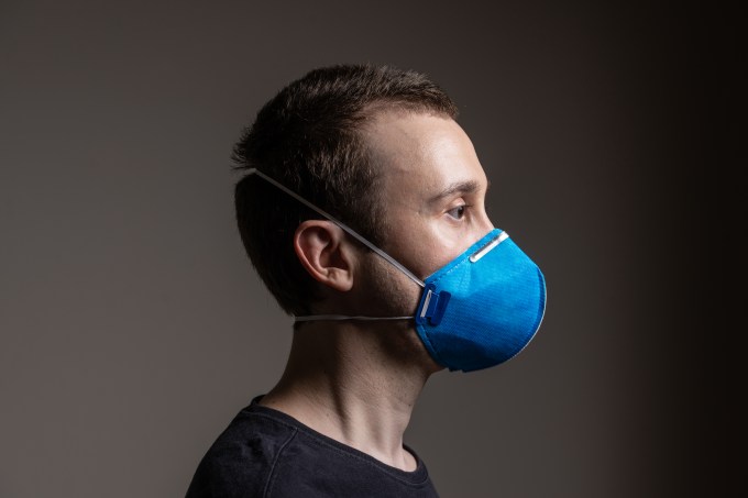 Man with protection mask – Coronavirus – COVID-19