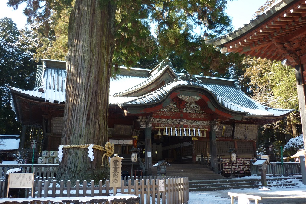 o santuário Kitaguchi Hongu Fuji Sengen-jinja