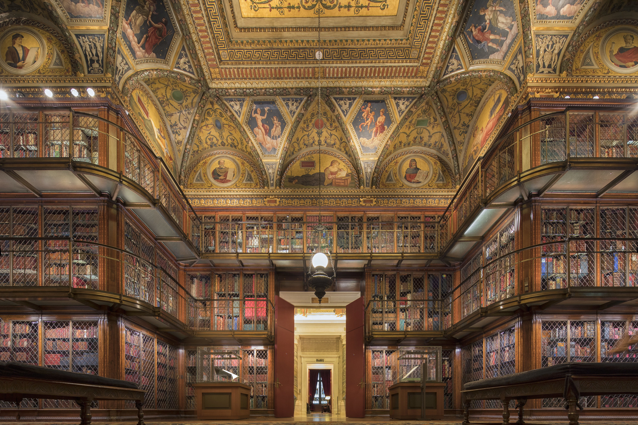 Interior da Biblioteca e Museu Morgan