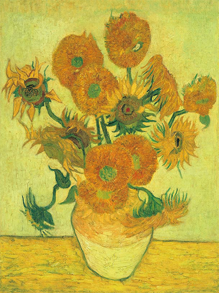 girassóis – sompo museum Quadro girassóis
