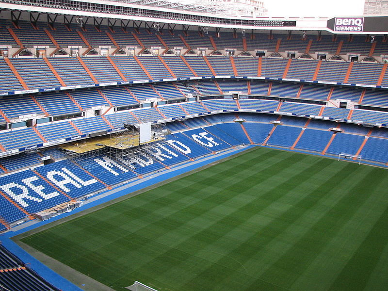 Estádio Santiago Bernabeu passa por reformas com previsão de conclusão em 2022
