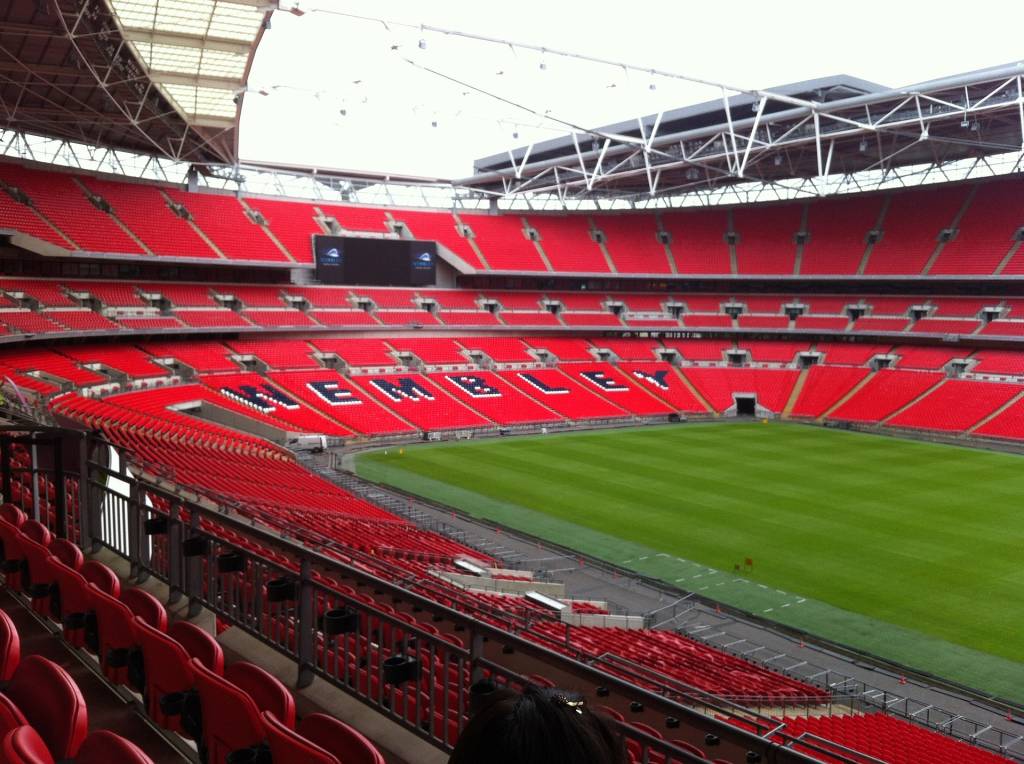 Novo estádio de Wembley, inagurado em 2007 em Londres