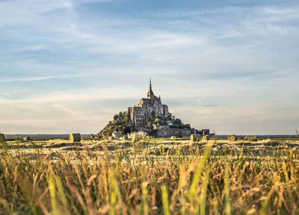 Mont Saint-Michel, Normandia, França