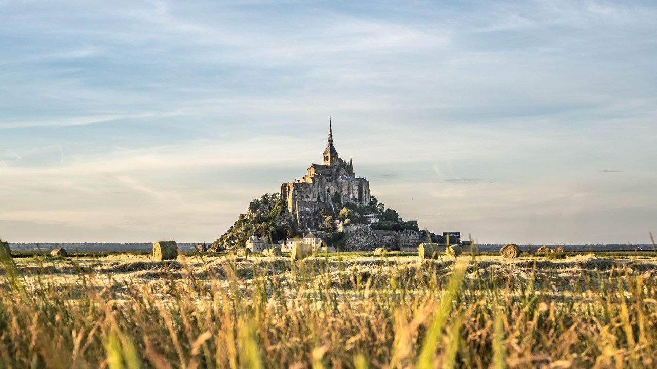 Mont Saint-Michel, Normandia, França