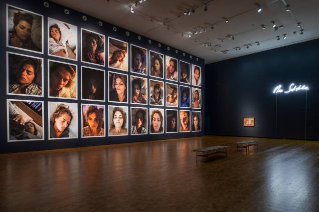 A primeira exposição temporária compara as obras de Munch com as da britânica Tracey Emin.