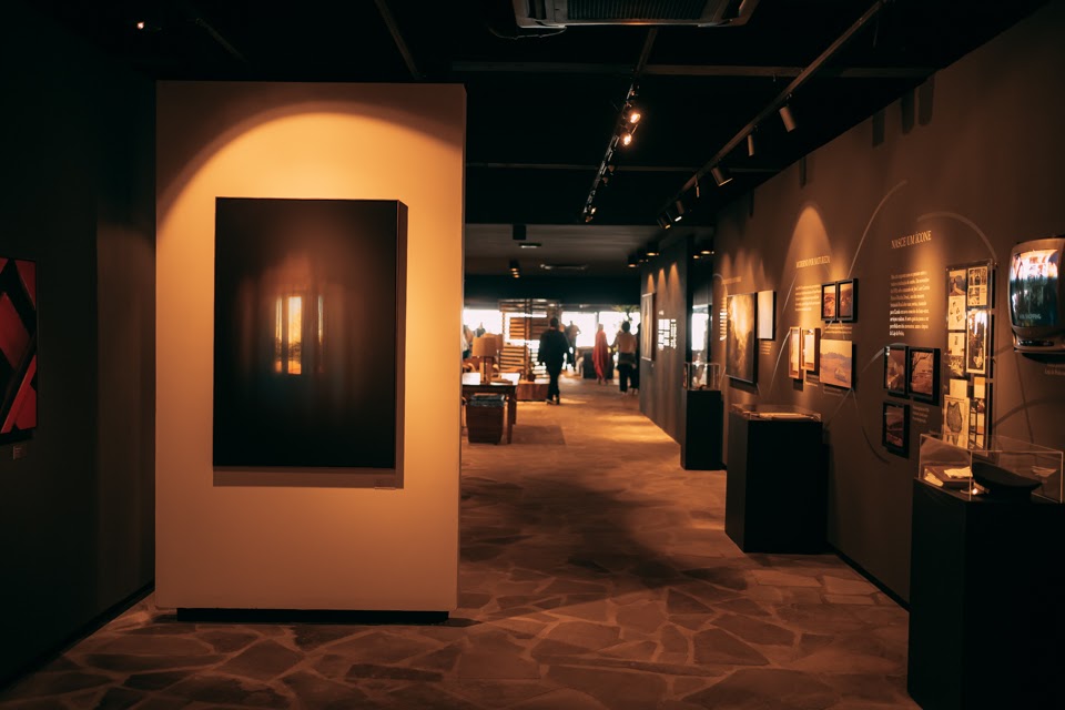 Exposição na galeria do Laje