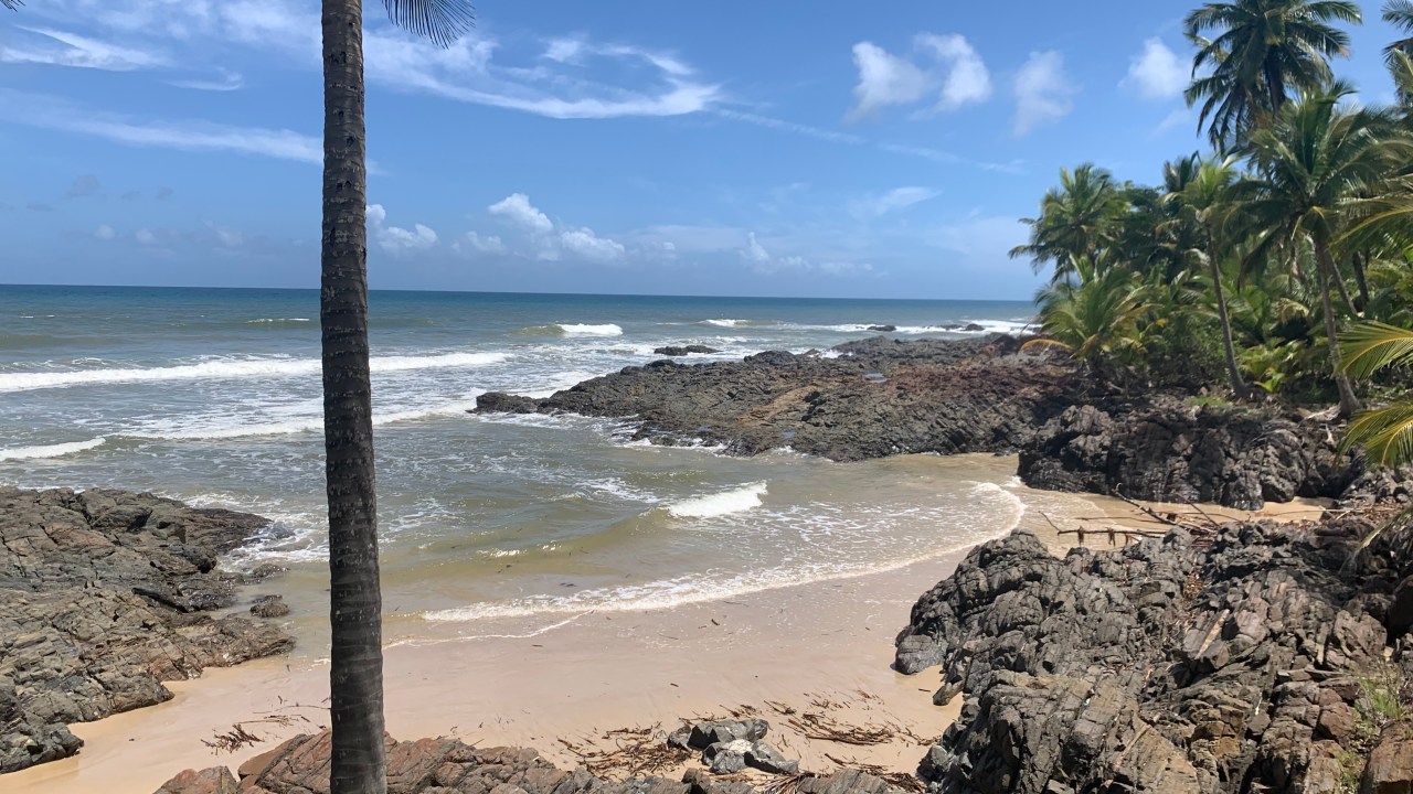 Itacaré: linda até quando está "feia". Na foto, a praia de Havaizinho.
