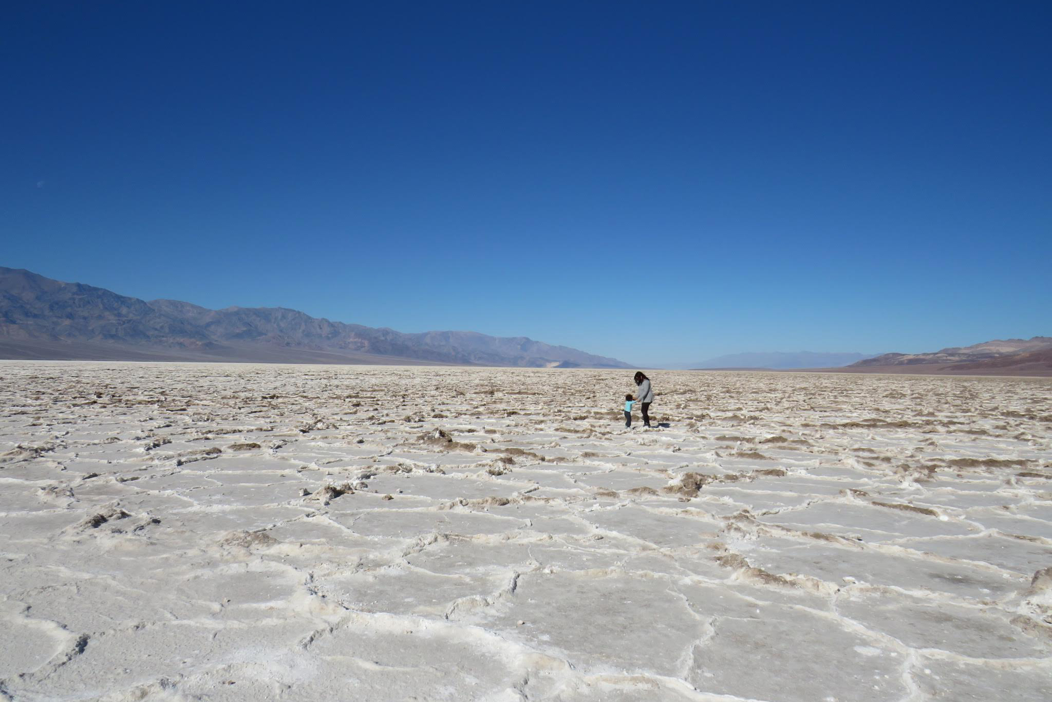 Deserto de sal na Califórnia