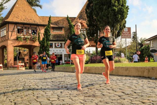 A Meia Maratona de Pomerode acontece em outubro.