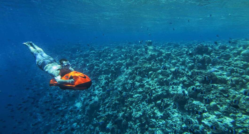 Hotéis que possuem os chamados arrecifes da casa (house reefs) possuem vida marinha mais abundante – o Kihavah tem o seu