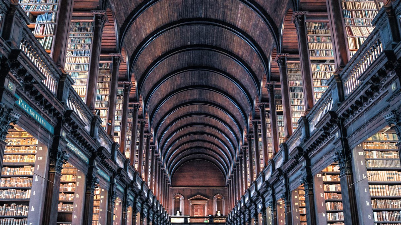 Biblioteca da Trinity College, Dublin, Irlanda