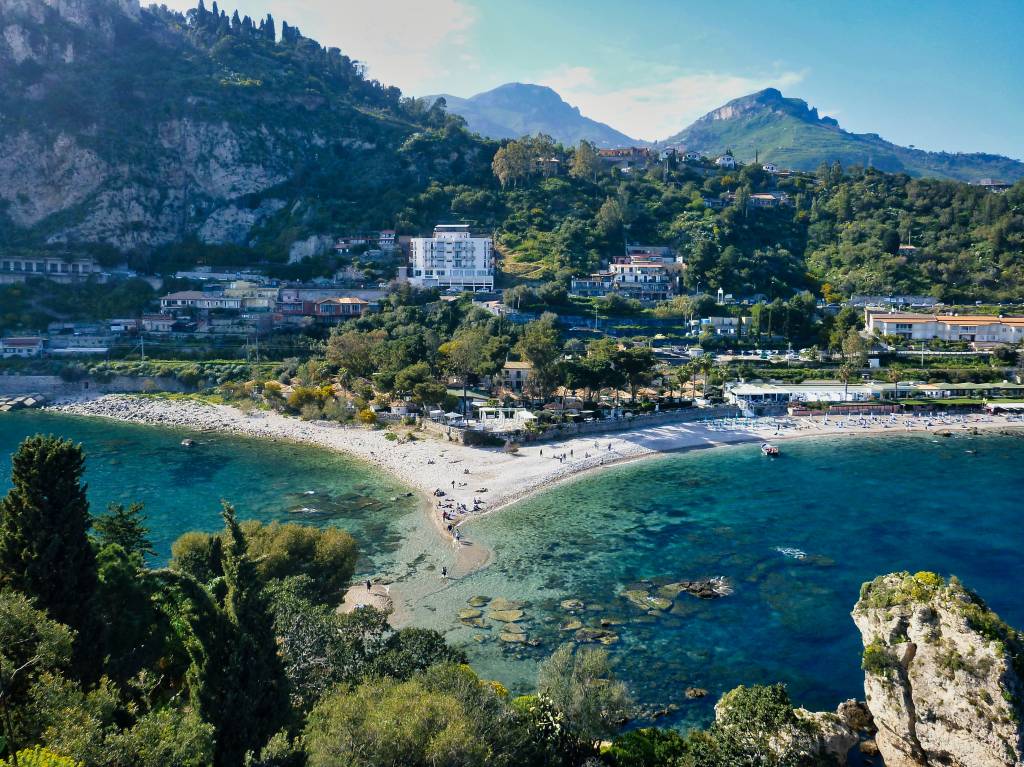 Isola Bella, Taormina, Sicília, Itália