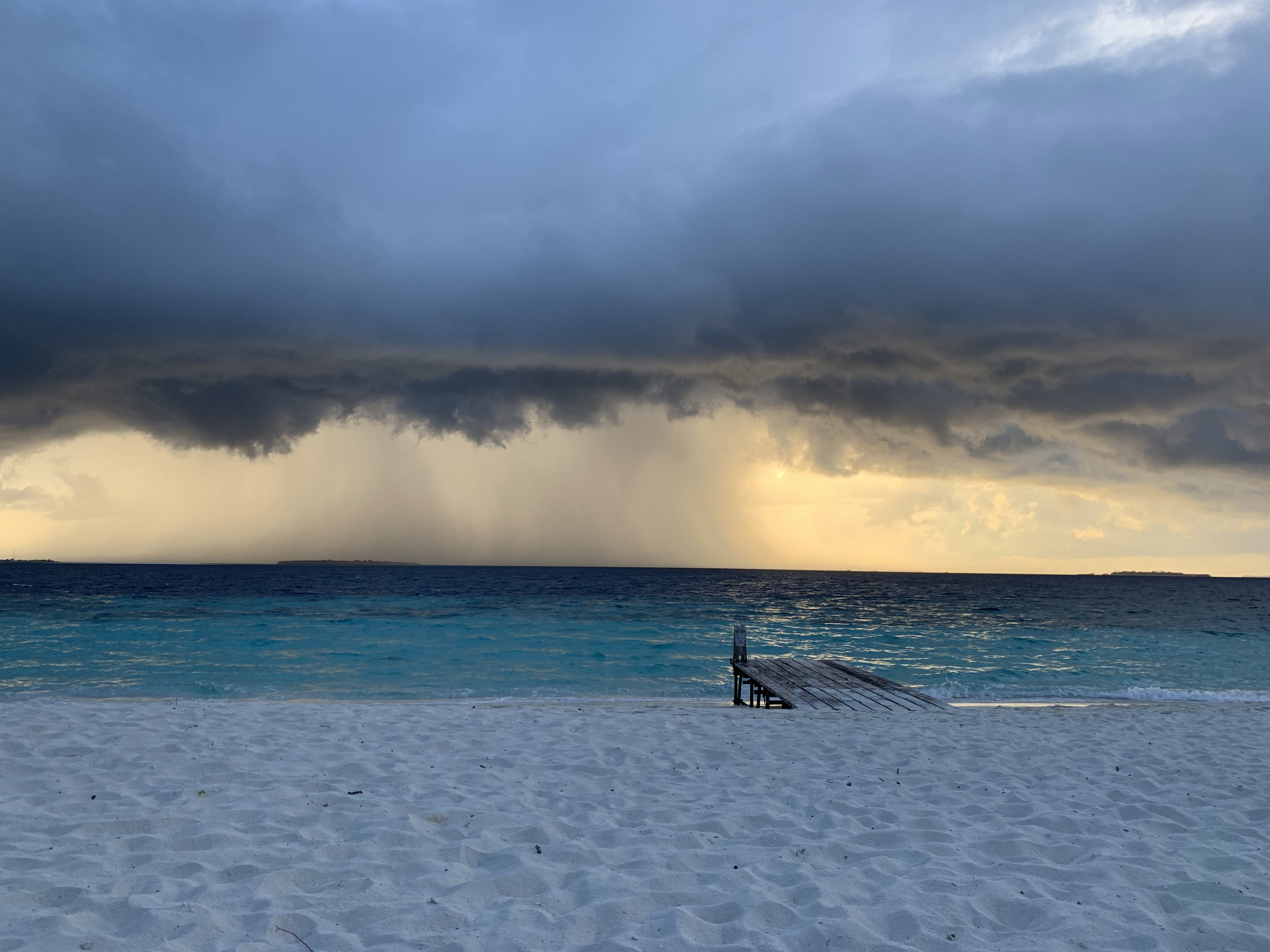 Tempestade (linda) a caminho na época de chuvas