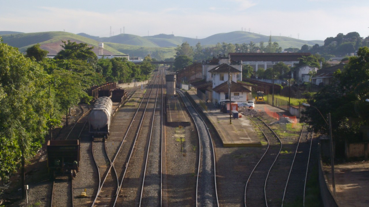 Estação Ferroviária em Cruzeiro, São Paulo